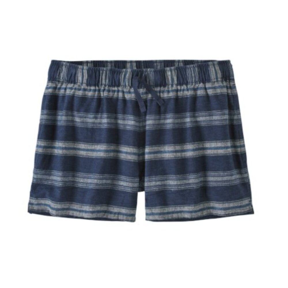 Patagonia Island Hemp Baggies - Tarkine Stripe Blue